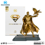 Centennial Park Superman Golden Statue Figure with Eagle, DC Multiverse by McFarlane Toys 2024 | ToySack, buy DC toys for sale online at ToySack Philippines