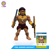 Angled Pose, Lapu-Lapu - Pre-Order Deposit Claim Voucher, Bayani 3.5" Scale Figure, MunTee Figs by ToySack Studios | ToySack, buy toys for sale online at ToySack Philippines