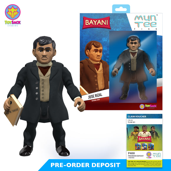 Jose Rizal - Pre-Order Deposit Claim Voucher, Bayani 3.5