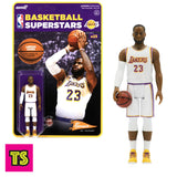 Lebron James Lakers (White Jersey), NBA Reaction Action Figures by Super7 2021 | ToySack, buy NBA toys and collectibles for sale online at ToySack
