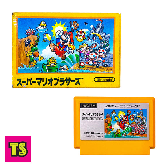 '85 FamiCom (NES) Super Mario Bros Vintage Unused, Nintendo Made in Japan 1985 | ToySack, buy vintage Japanese video games and consoles for sale online at ToySack