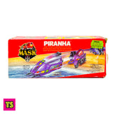 Front of Box, Piranha (Back in Box Complete), M.A.S.K. by Kenner | ToySack, buy vintage Kenner toys for sale online at ToySack