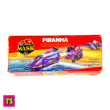 Back of Box, Piranha (Back in Box Complete), M.A.S.K. by Kenner | ToySack, buy vintage Kenner toys for sale online at ToySack