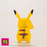 Rear Figure Detail, Action Pose 1, No.41 Select Series Pikachu (Articulated), Pokemon Plamo Collection Quick by Bandai Spirits 2023 | ToySack, buy anime and manga toys for sale online at ToySack Philippines