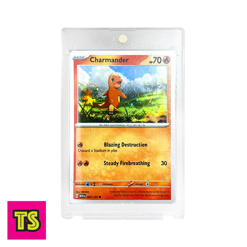 Charmander Evolution Set (Double Holo Edition) Set of 3 with Protector, Pokemon Scarlet & Violet TCG | ToySack "ToysAaack" | Re/Create Your Childhood Charmander Evolution Set (Double Holo Edition) Set of 3 with Protector, Pokemon Scarlet & Violet TCG | ToySack "ToysAaack" | Re/Create Your Childhood