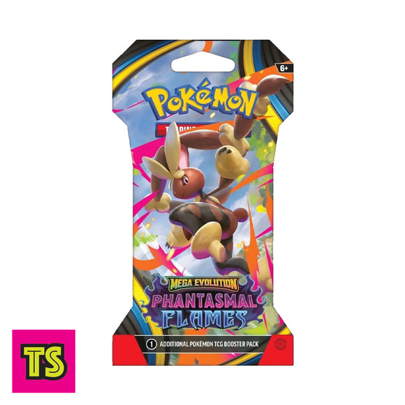 Pokmon TCG: Mega Evolution Phantasmal Flames Sleeved Booster Pack (Mega  Lopunny Art) | ToySack  "ToysAaack" | Re/Create Your Childhood