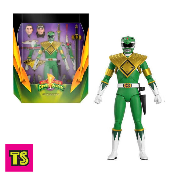 Green Ranger MMPR (Brand New, MISB), Mighty Morphin Power Rangers by Super7 | ToySack, buy Power Rangers toys for sale online at ToySack