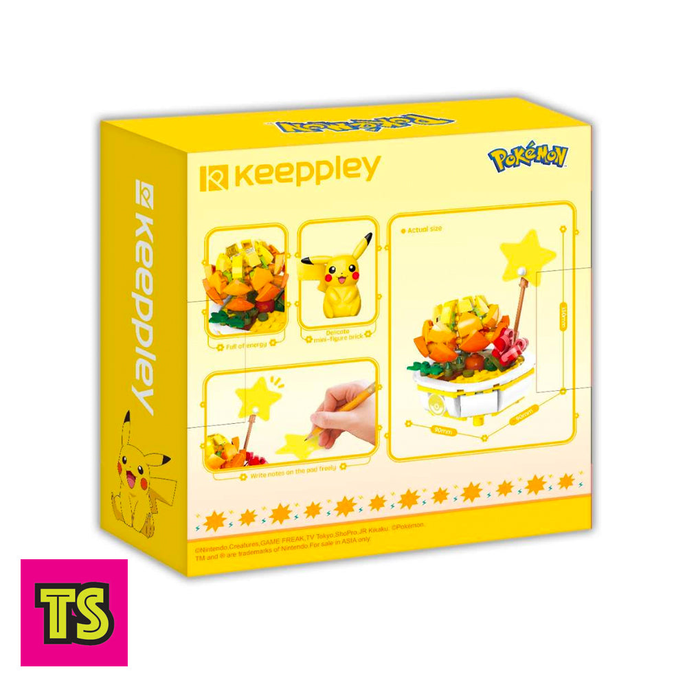 Bonsai Pikachu, Pokemon Keeppley by QMan 2023 | ToySack – 