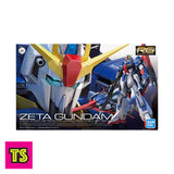 Box Details, 1/144 RG Zeta Gundam Model Kit, Gundam UC by Bandai | ToySack, buy Gundam Model Kits for sale online at ToySack Philippines