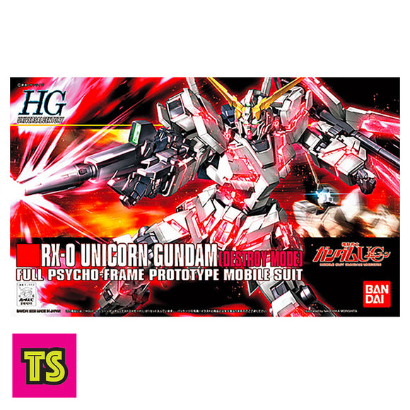 HG 1/144 1/144 HGUC RX-0 Unicorn Gundam Destroy Mode, Gundam by Bandai | ToySack, buy Gundam toys for sale online at ToySack Philippines