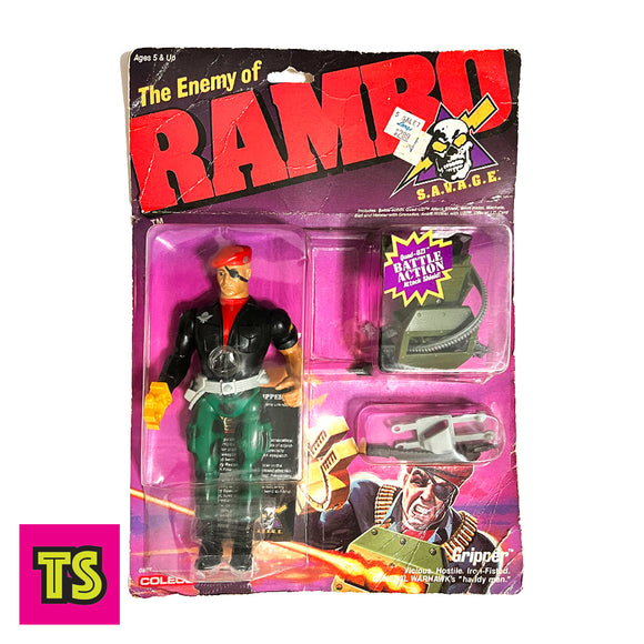 Gripper, Rambo The Force of Freedom by Coleco 1986 | ToySack, buy vintage toys for sale online at ToySack Philippines