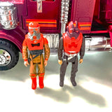 Figures Complete with Masks, Rhino with Matt Trakker & Bruce Sato (COMPLETE), M.A.S.K. by Kenner 1985 | ToySack, buy premium vintage toys for sale at ToySack