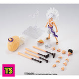 Package Contents, Monkey D. Luffy Gear 5, SHF - S.H. Figuarts One Piece by Bandai | ToySack, buy original anime and manga toys, statues, and collectibles for sale online at ToySack