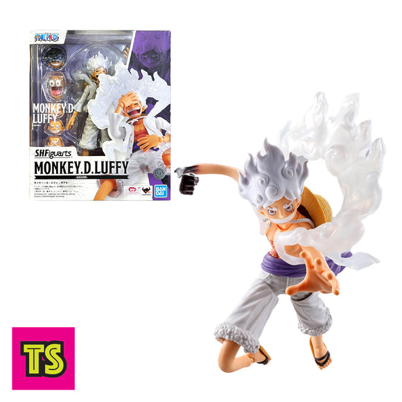 Monkey D. Luffy Gear 5, SHF - S.H. Figuarts One Piece by Bandai | ToySack, buy original anime and manga toys, statues, and collectibles for sale online at ToySack