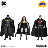 Figure Set, Black & White Accent Gold Label Set : Batman, Superman, Wonder Woman, Super Powers DC Multiverse by McFarlane Toys 2024 | ToySack, buy DC toys for sale online at ToySack Philippines