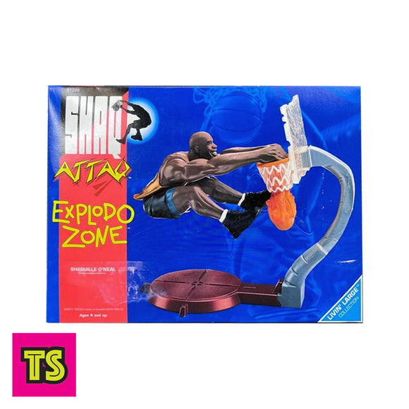 Shaq Explodo Zone Slam Dunk, Livin' Large Collection by Kenner 1994 | ToySack, buy vintage Kenner toys for sale online at ToySack Philippines