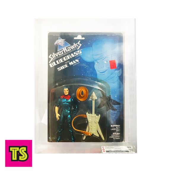 Bluegrass with Side Man (Graded CAS 80), SilverHawks by Kenner 1987 | ToySack, buy vintage toys for sale online at ToySack