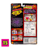 Back of Card Detail, Jack O'Lantern (Bug Busters) New in Sealed Card, Marvel's Spider-Man Sneak Attack by Toy Biz 1998 | ToySack, buy modern, retro and vintage Marvel Spider-Man, X-Men, Ghost Rider, Avengers action figures, vehicles, toys, comics, and other collectibles for sale online at ToySack.

Re/Create your childhood.