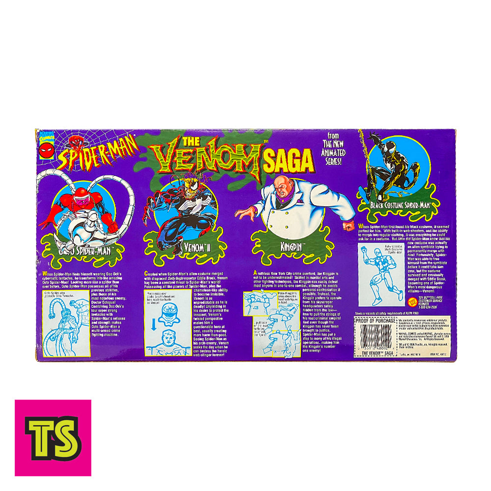 The Venom Saga (MISB) with Octo Spider-Man, Venom II, Black