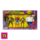 The Venom Saga (MISB) with Octo Spider-Man, Venom II, Black Costume Spider-Man, & KingPin, Spider-Man the Animated Series by Toy Biz 1996 | ToySack, buy vintage toys for sale online at ToySack