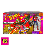 Box Detail, Scorpion Spider Slayer with Spider-Man Figure (Back-in-Box, Mint), Spider-Man the Animated Series by Toy Biz 1998 | ToySack, buy vintage and retro toys and collectibles for sale online at ToySack