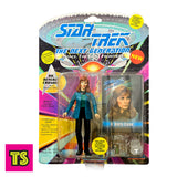 Dr. Beverly Crusher, Star Trek TNG Crew Set of 7, Star Trek The Next Generation by Playmates Toys 1995 | ToySack, buy vintage Star Trek toys for sale online at ToySack