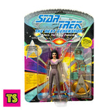 Lieutenant-Commander Deanna Troi, Star Trek TNG Crew Set of 7, Star Trek The Next Generation by Playmates Toys 1995 | ToySack, buy vintage Star Trek toys for sale online at ToySack