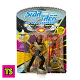 Lieutenant Worf, Star Trek TNG Crew Set of 7, Star Trek The Next Generation by Playmates Toys 1995 | ToySack, buy vintage Star Trek toys for sale online at ToySack