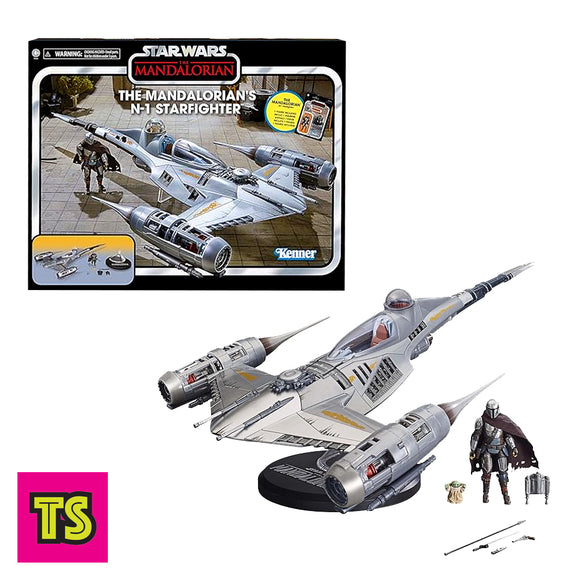 Box with Contents (Din Djarin, Grogu, and Starfighter), Mandalorian N-1 Starfighter, Star Wars The Vintage Collection by Hasbro | ToySack, buy Star Wars toys for sale online at ToySack Philippines