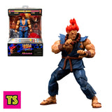 Akuma, Street Fighter II by Jada Toys 2026 | ToySack, Buy the Jada Toys Ultra Street Fighter II: Akuma 1:12 scale action figure at ToySack. Includes alternate head, hands, and Gohadouken fireball effect part in arcade-style packaging. Brand new and sealed. We ship internationally.