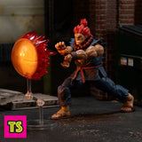Haduken Action Pose, Akuma, Street Fighter II by Jada Toys 2026 | ToySack, Buy the Jada Toys Ultra Street Fighter II: Akuma 1:12 scale action figure at ToySack. Includes alternate head, hands, and Gohadouken fireball effect part in arcade-style packaging. Brand new and sealed. We ship internationally.