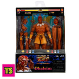 Packaging Details, Dhalsim, Street Fighter II by Jada Toys 2024, buy Camcom video games for sale online at ToySack Philippines