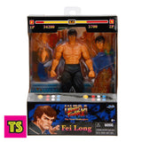 Package Detail, Fei Long, Street Fighter II by Jada Toys 2023 | ToySack, buy video game toys for sale online at ToySack Philippines