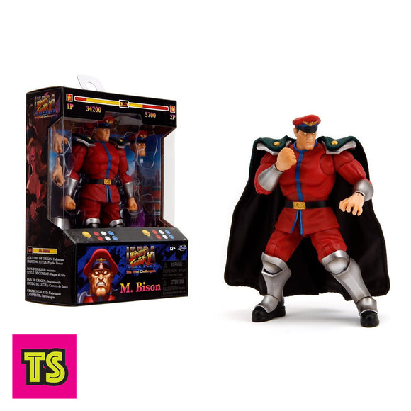 M. Bison, Street Fighter II by Jada Toys 2024 | ToySack, buy Capcom video game themed toys for sale online at ToySack Philippines