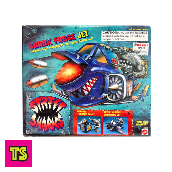 Shark Force Jet, Street Sharks Series 1 by Mattel 1995 | ToySack, buy vintage Mattel toys for sale online at ToySack Philippines