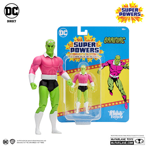 Brainiac, Super Powers DC Multiverse by McFarlane Toys 2024 | ToySack, buy DC toys for sale online at ToySack Philippines
