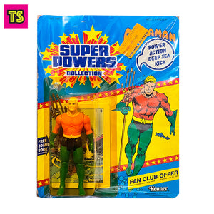Aquaman, Super Powers Canada Card by Kenner 1984