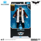 Card Box Details, Bane (Soft Trench Coat), The Dark Knight Rises DC Multiverse by McFarlane Toys 2023 | ToySack, buy DC toys for sale online at ToySack Philippines