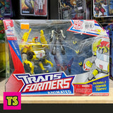 Actual In-Store Photo, Transformers Animated Action Figure by Hasbro 2007 | ToySack, buy modern and vintage Transformers action figures, toys, robots, and collectibles for sale online at ToySack. Re/Create your childhood!

We ship internationally.
