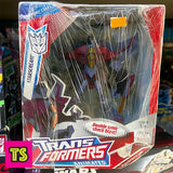 Actual In-Store Photo, Starscream Voyager Class (MISB, Robot-Mode Box Variant), Transformers Animated Action Figure by Hasbro 2008 | ToySack, buy modern and vintage Transformers action figures, toys, robots, and collectibles for sale online at ToySack. Re/Create your childhood!

We ship internationally.