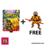 Promo Bundle, Donatello Out-of-Box (NM), Vintage Teenage Mutant Ninja Turtles TMNT by Playmates Toys 1988 | ToySack, buy vintage and modern TMNT toys, action figures, vehicles, and playsets for sale online at ToySack.

We ship internationally.