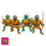 Set of 4 Ninja Turtles Leonardo, Michelangelo, Donatello, and Raphael 1988 10-Back TMNT Teenage Mutant Ninja Turtles by Playmates Toys | ToySack, buy vintage and modern TMNT toys, action figures, vehicles, and playsets for sale online at ToySack.

We ship internationally.