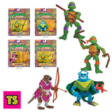 TMNT Mutant Heroes Adventures Series 2 (4-Pack Box Set) with Comic Donatello, Michelangelo, Splinter, & Ray Fillet, Teenage Mutant Ninja Turtles by Playmates Toys | ToySack, buy vintage and retro TMNT toys and collectibles for sale online at ToySack