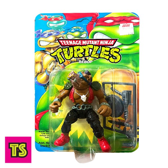 Bebop '88, Teenage Mutant Ninja Turtles (TMNT) by Playmates toys 1993 Card | ToySack, buy vintage toys and collectibles for sale online at ToySack