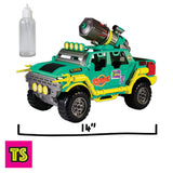 Size Details 14-Inch Length, Sewer Spewer Armored Turtle Tank, Nickelodeon's Tales of the Teenage Mutant Ninja Turtles (TMNT) by Playmates Toys | ToySack, buy TMNT toys, comics, and collectibles for sale online at ToySack. We ship internationally. 