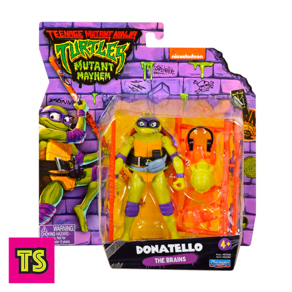 Donatello (4.5-Inches), Ninja Turtles TMNT Mutant Mayhem by Playmates Toys 2023 | ToySack, buy TMNT toys for sale online at ToySack Philippines