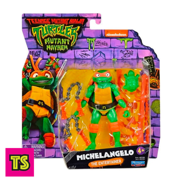 Michelangelo (4.5-Inches), Ninja Turtles TMNT Mutant Mayhem by Playmates Toys 2023 | ToySack, buy TMNT toys for sale online at ToySack Philippines
