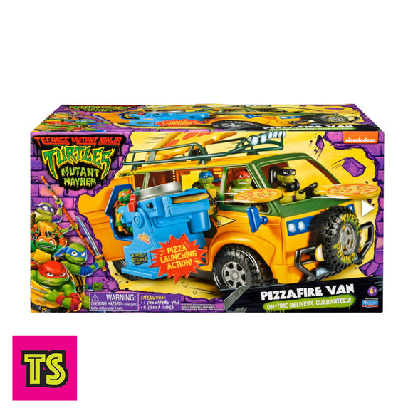 Pizzafire Van (4.5-Inch Scale), Ninja Turtles TMNT Mutant Mayhem by Playmates Toys 2023 | ToySack, buy TMNT toys for sale online at ToySack Philippines