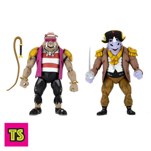 Pirate Bebop & Rocksteady, Ninja Turtles TMNT Turtles in Time by NECA 2021 | ToySack, buy TMNT toys for sale online at ToySack Philippines