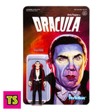 Card box Details, Dracula, Universal Monsters Reaction Figures by Super7 2021 | ToySack, buy Horror and moster toys and collectibles for sale online at ToySack